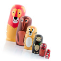 Matryoshka puidust loomakujud Funimals InnovaGoods 11 Tükid, osad