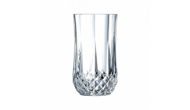 Crystal Glass Cristal d’Arques Paris Longchamp Transparent Glass (36 cl) (Pack 6x)