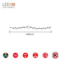 LED gaismu vītne EDM Easy-Connect Daudzkrāsains (4 m)