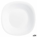 Duboki Tanjur Luminarc Carine Valge Klaas (Ø 23,5 cm) (24 Ühikut)