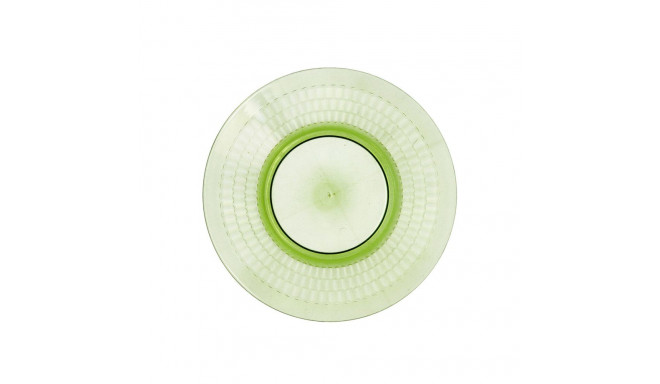 Dessert dish Quid Viba Green Plastic 20 cm (12 Units)