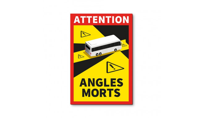 Наклейки EDM 02192 Angles Morts 17 x 25 cm Aвтобус 3 штук