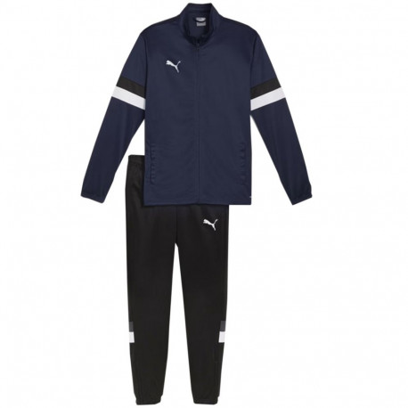 Puma meeste dressikomplekt Team Rise 658653 06 S, tumesinine-must