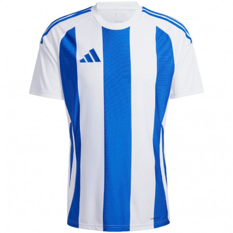 Adidas meeste särk Striped 24 Jersey IW2144 S, valge-sinine