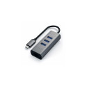 Satechi ST-TC2N1USB31AM laptop dock/port replicator USB 3.2 Gen 1 (3.1 Gen 1) Type-C Grey