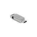 DeLOCK 54075 USB flash drive 64 GB USB Type-A / USB Type-C 3.2 Gen 1 (3.1 Gen 1) Silver