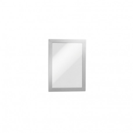 Inforaam magnetiline DURAFRAME A5, iseliimuv, hõbe, 2 tk/pk, Durable