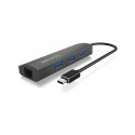 ICY BOX IB-HUB1406-C USB-C HUB 4-Port 3xUSB 3