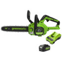 Greenworks GD24CS30K4 chainsaw 24V 30 cm
