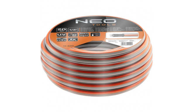 Neo garden hose 1/2" x 20 m, 4-layer OPTIMA (15-820)