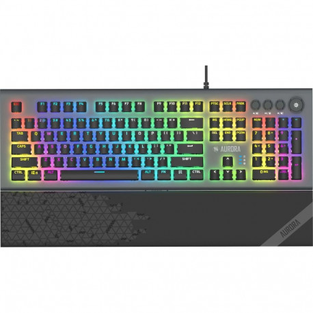 iBOX Aurora K-5 KRGD Punase Lülitiga Klaviatuur (IKGMK5)