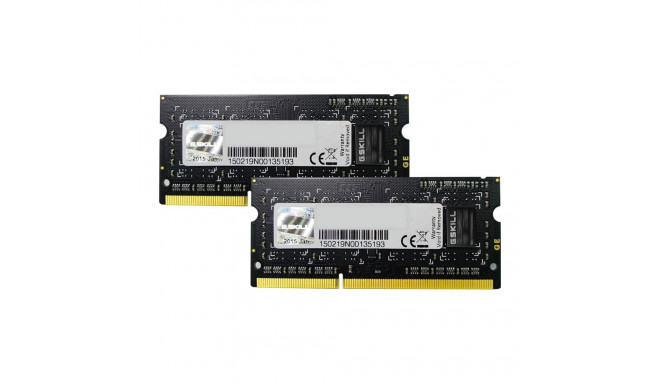 G.Skill RAM SODIMM laptop DDR3 8GB 1600MHz CL9 (F3-12800CL9D-8GBSQ)