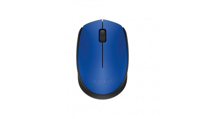 MOUSE COMP WIRELESS LOGITECH M171 BLUE