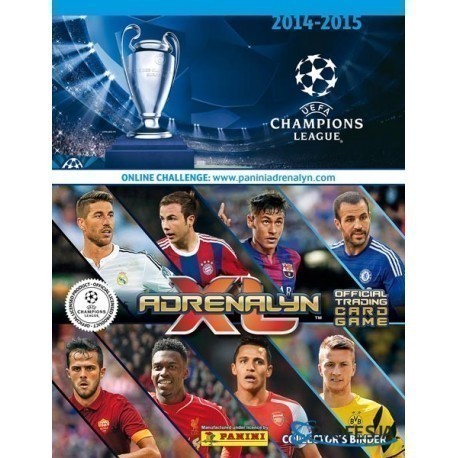 Panini football card album UEFA Champions League 2014-2015