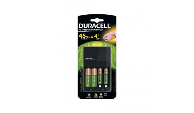 BATTERY CHARGER DURACELL CEF14+2AA +2AAA