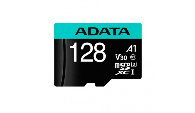 ADATA 128GB Premier Pro MICROSDXC R/W up to 100/80 MB/s with Adapter