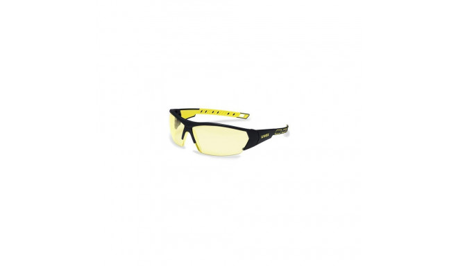 SAFETY GOGGLES UVEXI-WORKS YELOW LEN