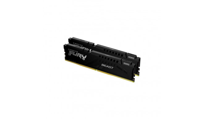 Kingston Fury Beast mälu, DDR5, 64 GB, 5600 MHz, CL40 (KF556C40BBK2-64)