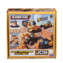 JCB MINI MACHINES Playset with sand and 5 car