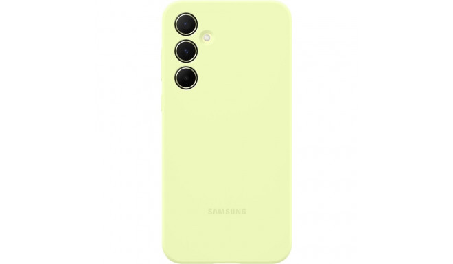 Mobiili tagakaas Samsung Galaxy A55, silikoon, heleroheline