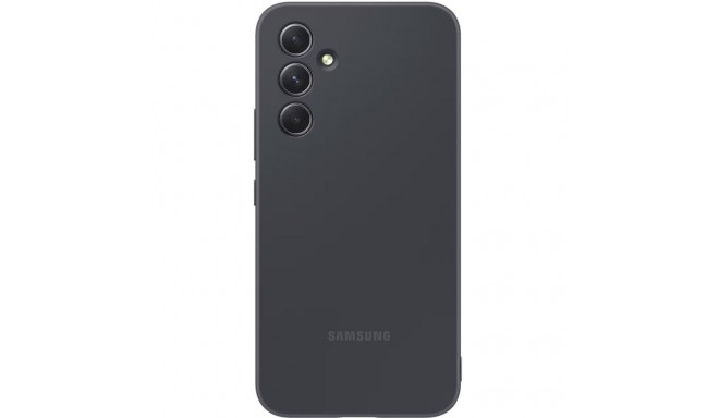 Mobiili tagakaas Samsung Galaxy A54, silikoon, must