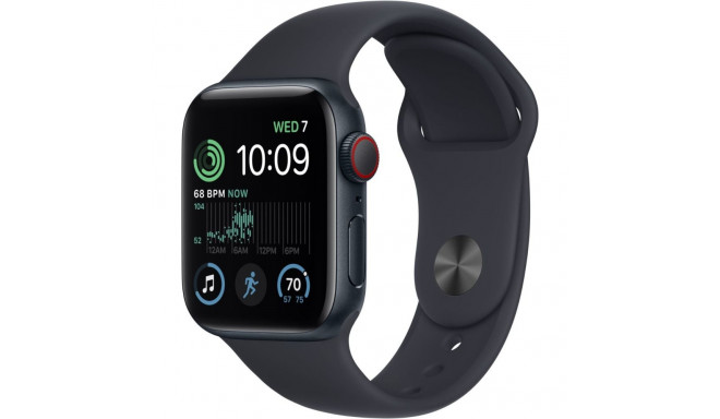 Nutikell Apple Watch SE GPS/LTE 2022 40mm Midnight Aluminium