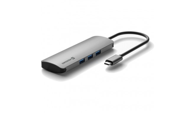 Dokkimisjaam Swissten USB-C - 3xUSB-A / USB-C