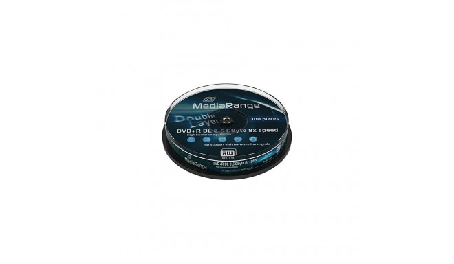 MediaRange  DVD+R MediaRange 8.5GB  10pcs