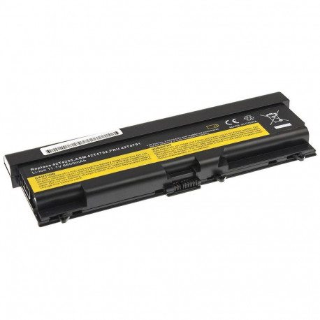 Green Cell Battery for Lenovo ThinkPad T410 T420 T510 T520 W510 / 11 1V 6600mAh