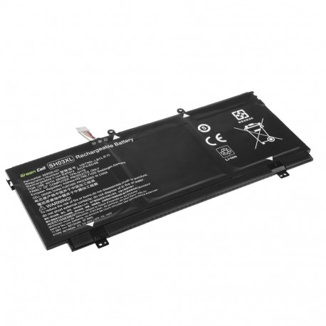 Green Cell aku SH03XL HP Spectre x360 13-AC 13-W 13-W050NW 13-W071NW jaoks