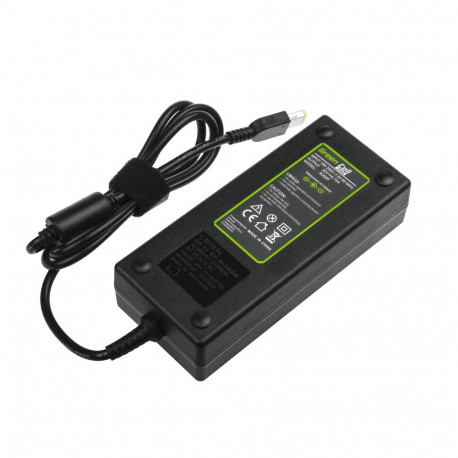 Green Cell PRO sülearvuti toiteadapter Lenovo jaoks 20V 6.75A 135W õhuke pistik