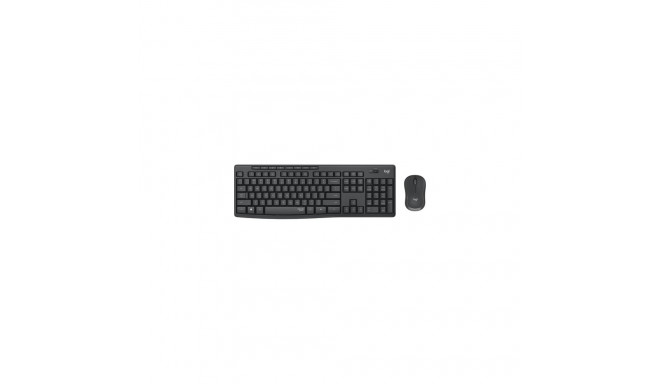 Logitech juhtmevaba komplekt MK295 vaikne 920-00980, grafiit