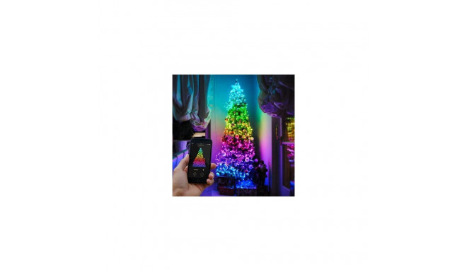 Twinkly LED Christmas tree lights for multicolor cable - RGB 100 pcs (TWS100STP-BEU)