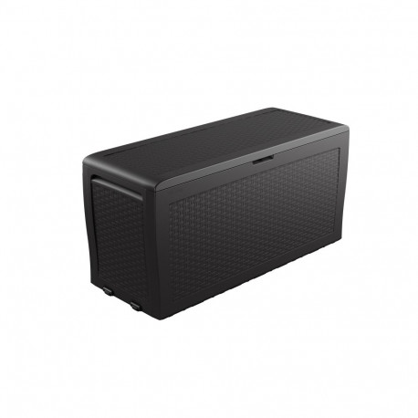 Keter Samoa Rattan Box uzglabāšanas kaste 270L pelēka 29209570939