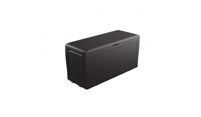Keter Samoa Rattan Box uzglabāšanas kaste  270L pelēka 29209570939