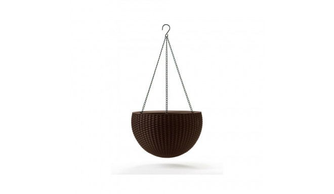 Keter Puķu pods karināms Hanging Sphere Planter brūns (35 x 35 x 22cm) 29199246590