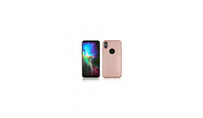 Samsung J3 J330 2017 Rose Gold Carbon Fiber Case