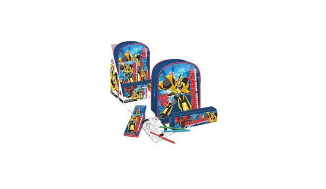 Starpak Transformers komplekt (kott, pinal, pliiatsid, värvimisraamat)