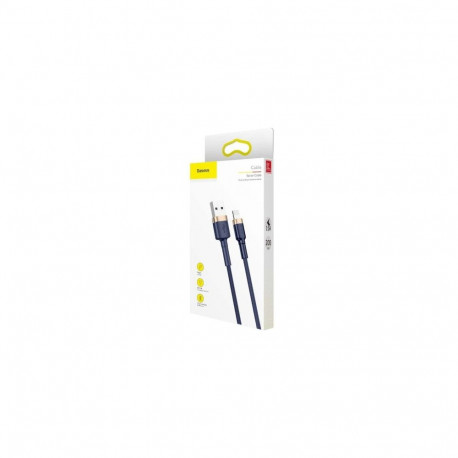 Baseus Lightning Cafule Cable QC 3.0, 1.5A, 2m Blue (CALKLF-CV3)