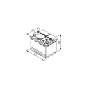 Bosch AGM S5 A05 60Ah 680A 242x175x190-+