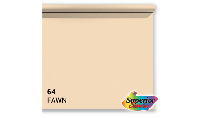 Superior Background Paper 64 Fawn 1.35 x 11m