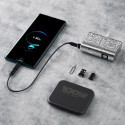 Dudao K20 USB-A / USB-C Powerbanka 10000mAh 22,5W - stříbrná