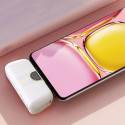 Mini powerbanka Dudao K20SC ve tvaru tašky USB-C 5000mAh - bílá