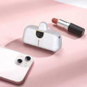 Mini powerbanka Dudao K20SC ve tvaru tašky USB-C 5000mAh - bílá