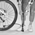 Nožní cyklistická pumpa Rockbros A320 - černá