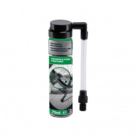 Bicycle Gear - Spray uszczelniający do dętki z uniwersalnym wentylem 75 ml