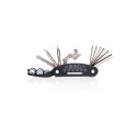 Bicycle Gear - Zestaw narzędzi rowerowych w etui 14 elementów