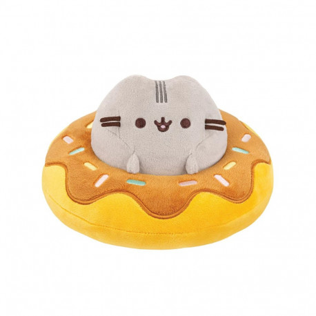Pusheen - Pluszowa maskotka Pusheen w czekoladowym pączku 18 x 15 cm