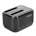 Natec HDD dock Kangaroo Dual SATA USB 3.0