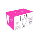 GLASS SET 6PCS 305ML LV-REN20F RENE